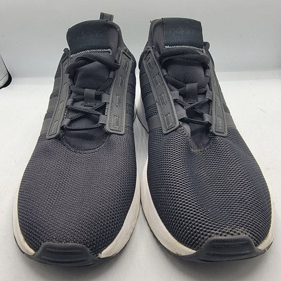 Adidas Racer TR21 Mens Size 10.5 Black Green White Shoes Athletic Sneaker GX4233